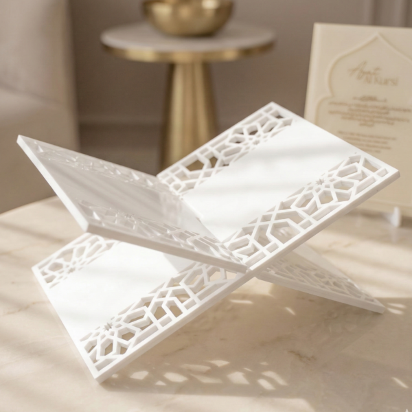 support coran plexiglass